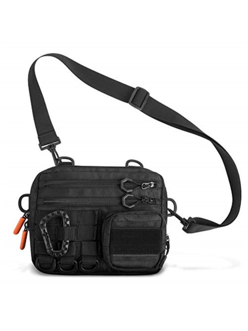 Tactical Crossbody Sling Bag EDC Messenger Chest Pack Travel Organizer